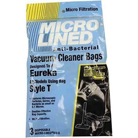 DVC Eureka Style T Micro Allergen Vacuum Cleaner Bags Made in USA [ 75 Bags ]
